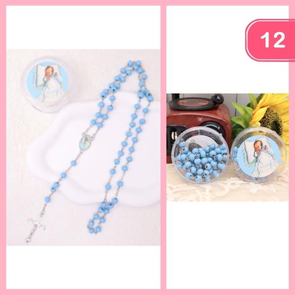 BLUE ROSARY (12 UNITS)