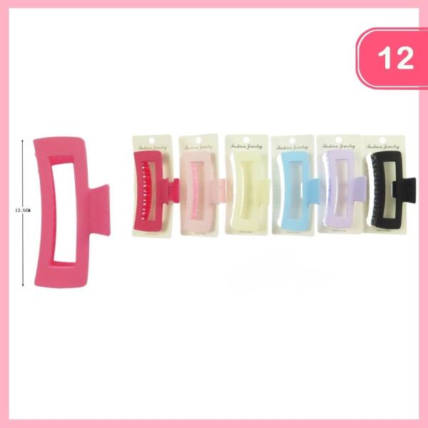 HAIR CLAW CLIP (12 UNITS)