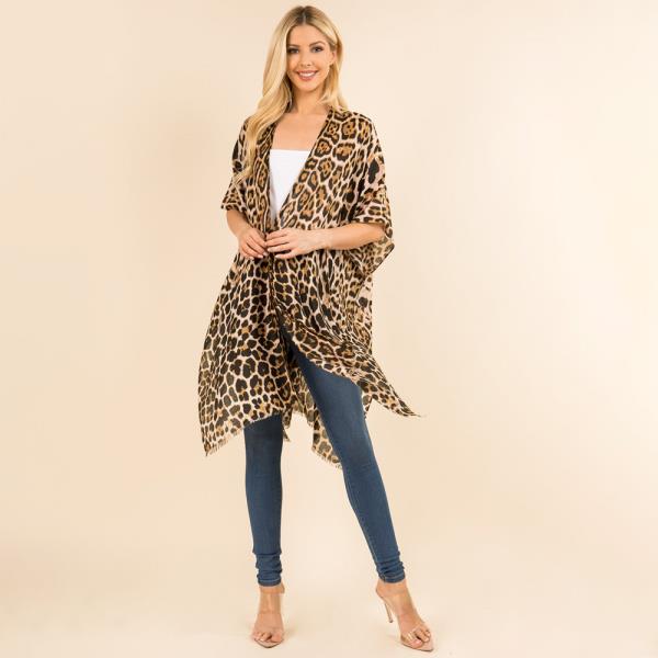 LEOPARD KIMONO