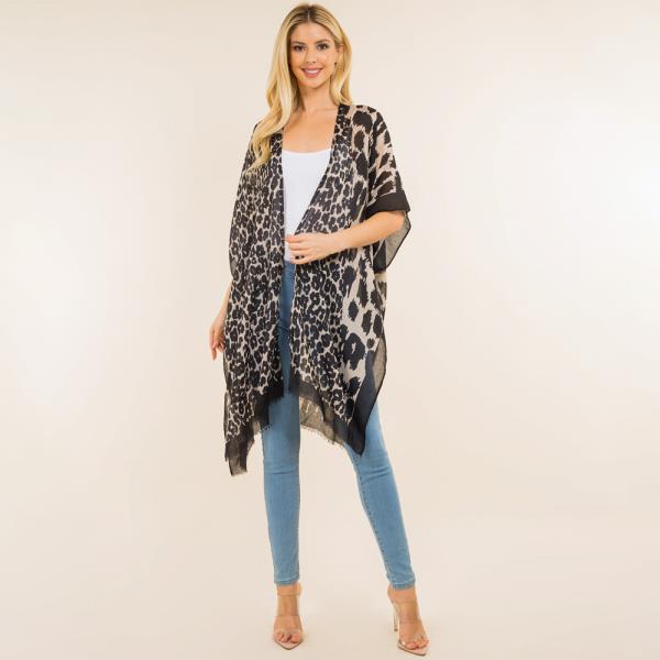 LEOPARD KIMONO