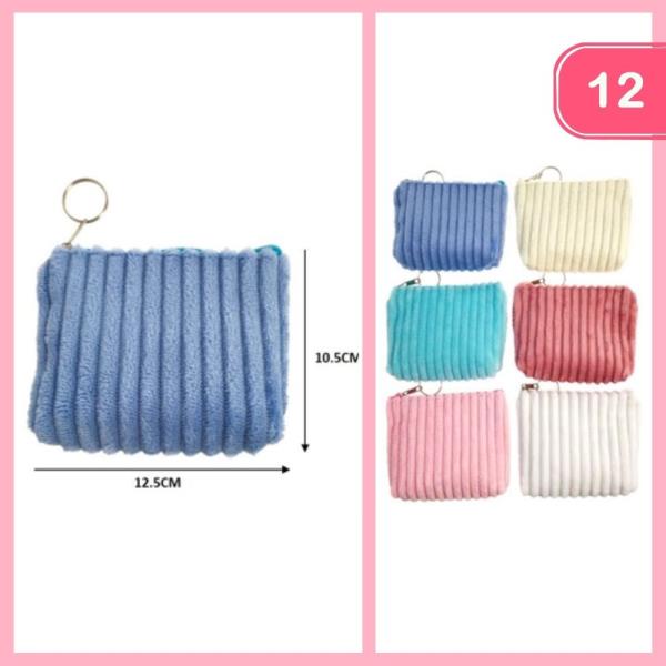 SOFT COIN PURSE (12 UNITS)