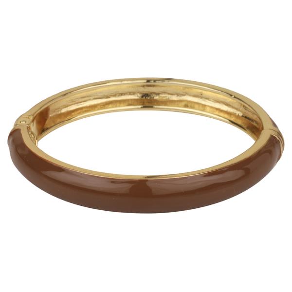 METAL COLORCOATING BANGLE HINGE BRACELET