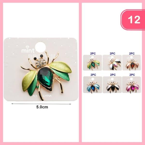 BEETLE BROOCH (12 UNITS)