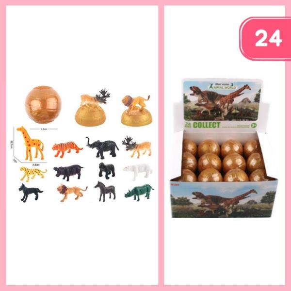 ANIMAL KINGDOM COLLECTABLES (24 UNITS)