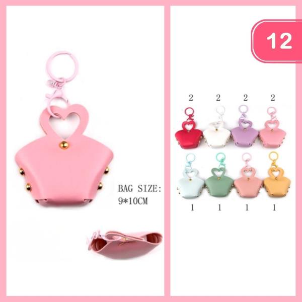 MINI HANDBAG KEYCHAIN (12 UNITS)