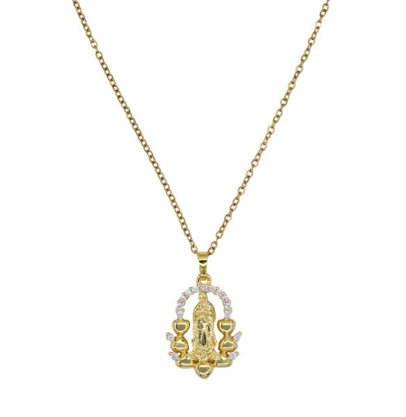 GUADALUPE STAINLESS STEEL NECKLACE
