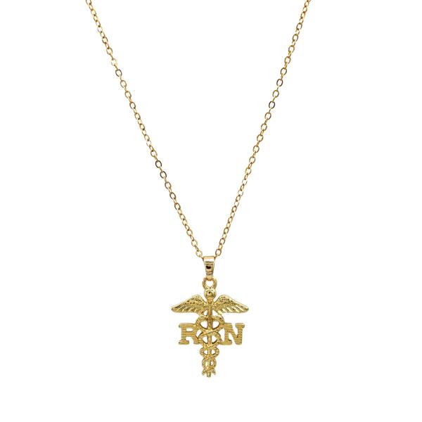 RN STAINLESS STEEL PENDANT NECKLACE