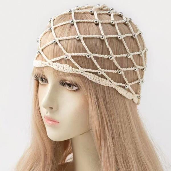 PEARL NET HAIR CAP