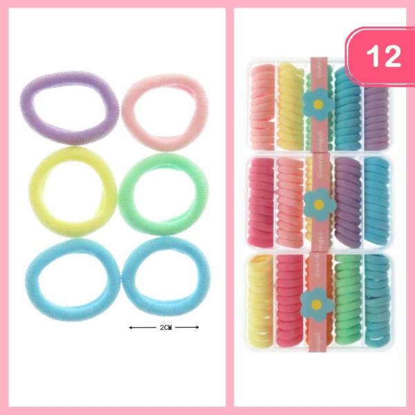 HAIR TIES (12 UNITS)