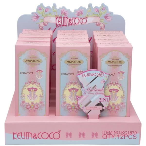 KEVIN AND COCO MADAME DU BARRY GARDENS 2IN1 MASCARA AND MASCARA REMOVER SET (12 UNITS) (12 UNITS)