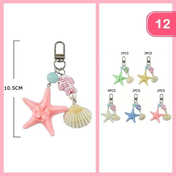 SEA LIFE KEYCHAIN (12 UNITS)