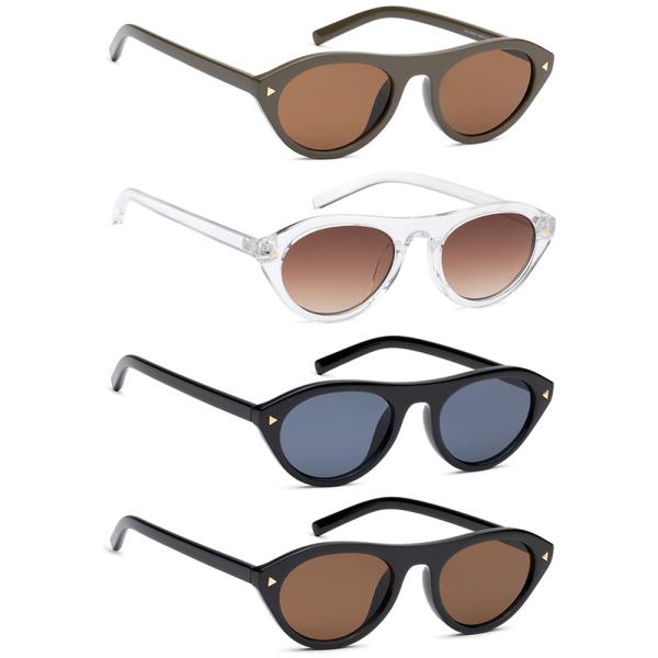 ROUND PLAIN SUNGLASSES 1DZ
