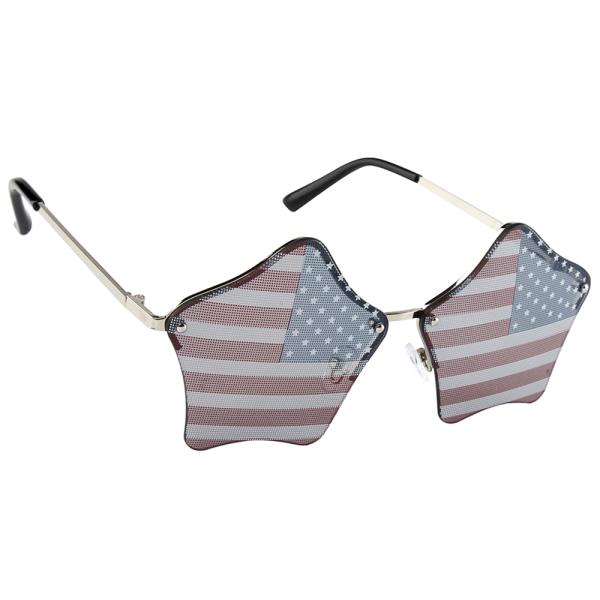 USA FLAG AMERICAN STAR SUNGLASSES 1DZ