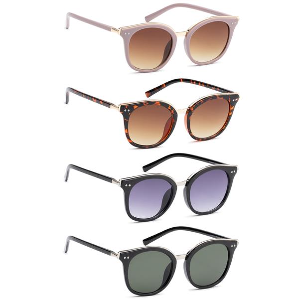 MODERN ROUND SUNGLASSES 1DZ