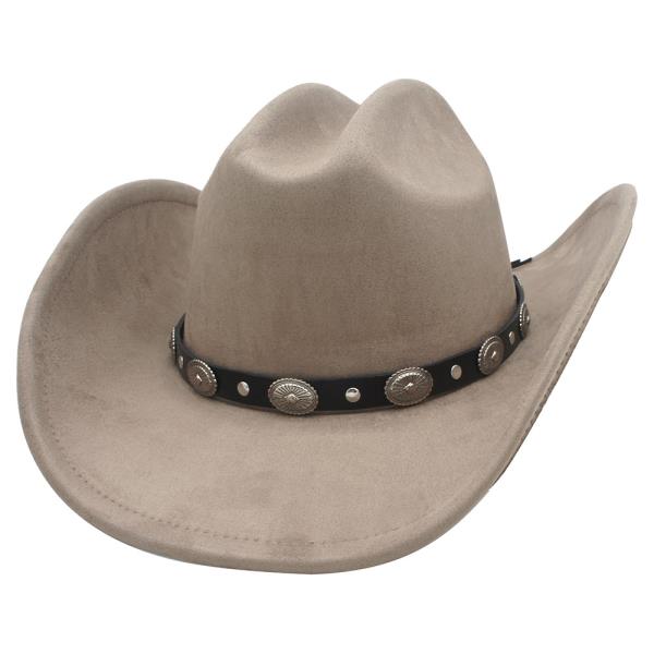 RIPPLE CONCHO BAND MICROSUEDE COWBOY