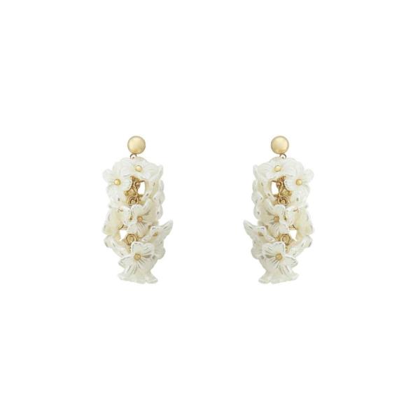 FLOWER CLUSTER DROP EARRING