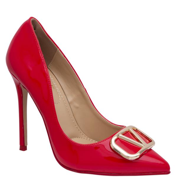 ETA-7DAYS V LOGO POINTY HEEL