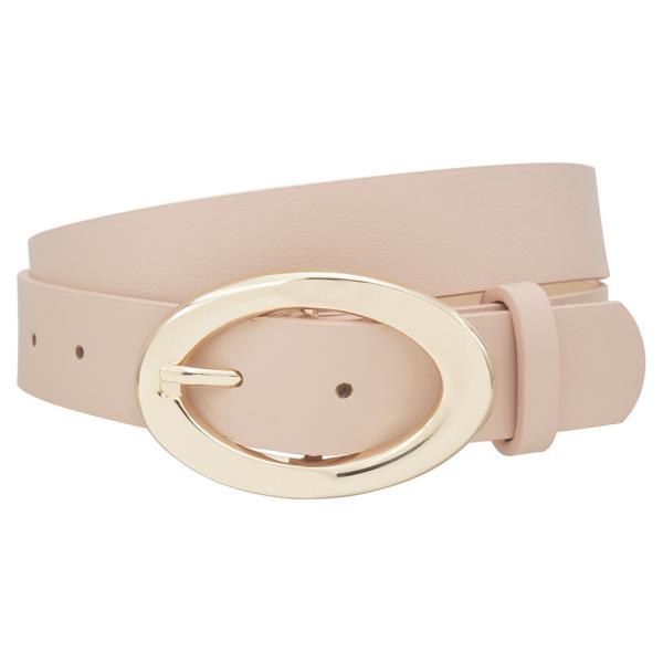 FLATTENED CUBAN OVAL LINK BUCKLE BELT