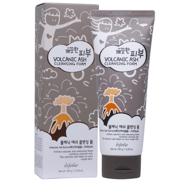 VOLCANIC ASH CLEANSING FOAM