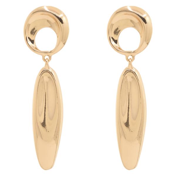 GOLD LINEAR EARRING