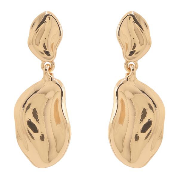 METAL DROP EARRING