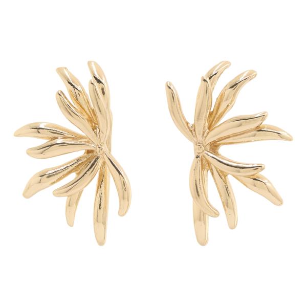 HALF FLOWER EARRING
