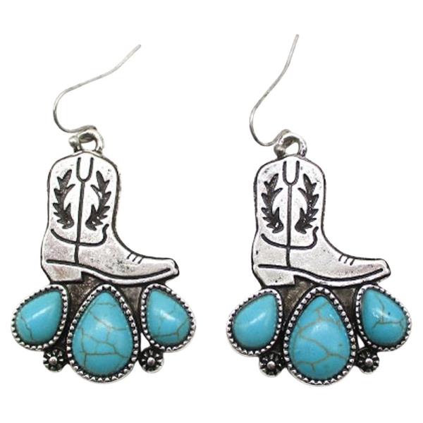 WESTERN BOOTS TQ EARRING