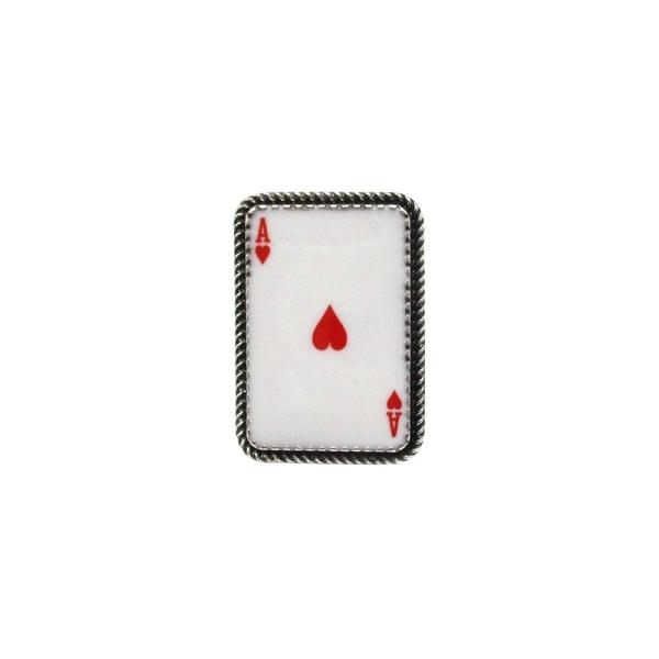 HEART ACE CARD RING