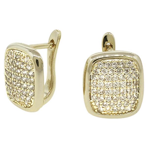 GP PAVE CZ EARRING