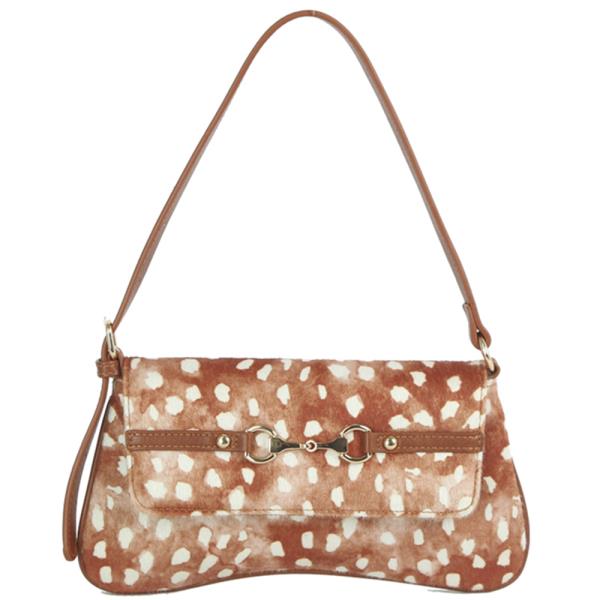 LEOPARD DESIGN SHOULDER BAG