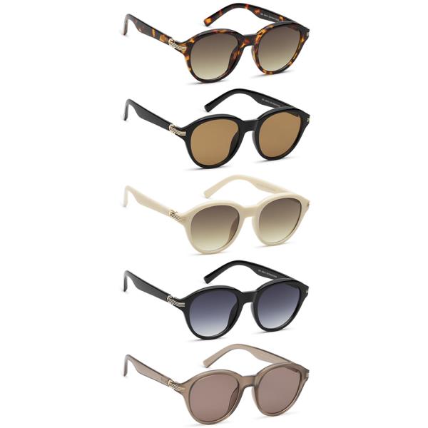ROUND VINTAGE DESIGN SUNGLASSES 1DZ