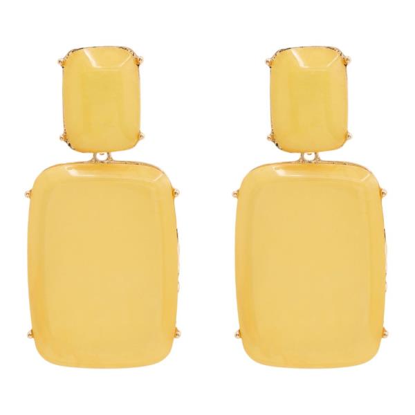 STONE DROP EARRING