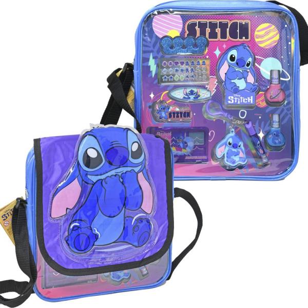 STITCH COSMETICS IN BAG W STRAP