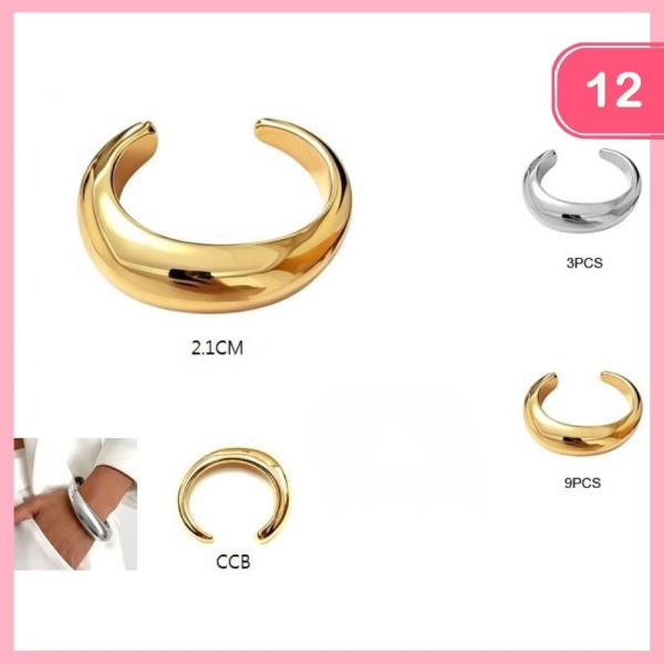 CHUNKY CUFF BRACELET (12 UNITS)