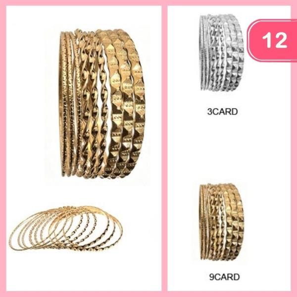 BANGLE BRACELET (12 UNITS)