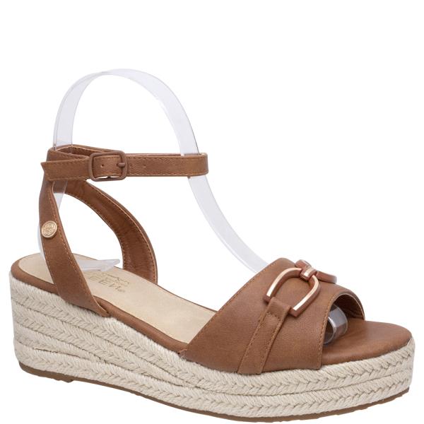 ETA-7DAYS  ESPADRILL WEDGE SANDAL W BUCKLE FRONT