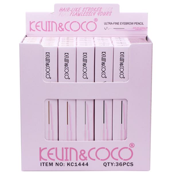 KEVIN AND COCO ULTRA FINE EYEBROW PENCIL (36 UNITS)
