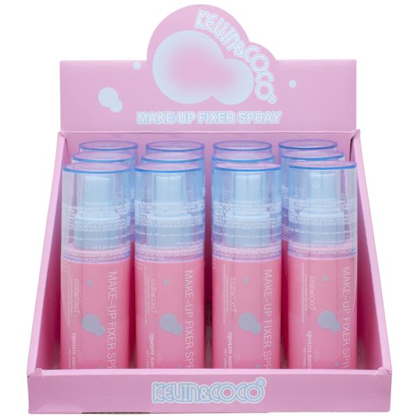 KEVIN AND COCO MAKE UP FIXER SPRAY (12 UNITS)