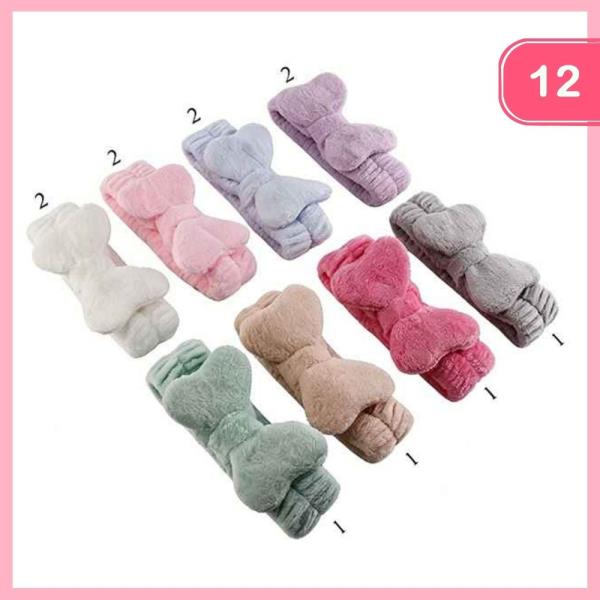 SPA BOW HEADBAND (12 UNITS)