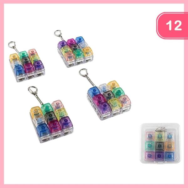 KEYBOARD FIDGET KEYCHAIN (12 UNITS)