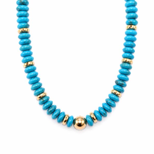 HEISHI BEADED NECKLACE