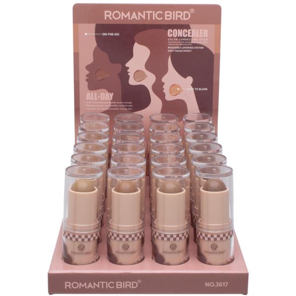 ROMANTICBIRD CONCEALER COLOR CORRECTING STICK (24 UNITS)