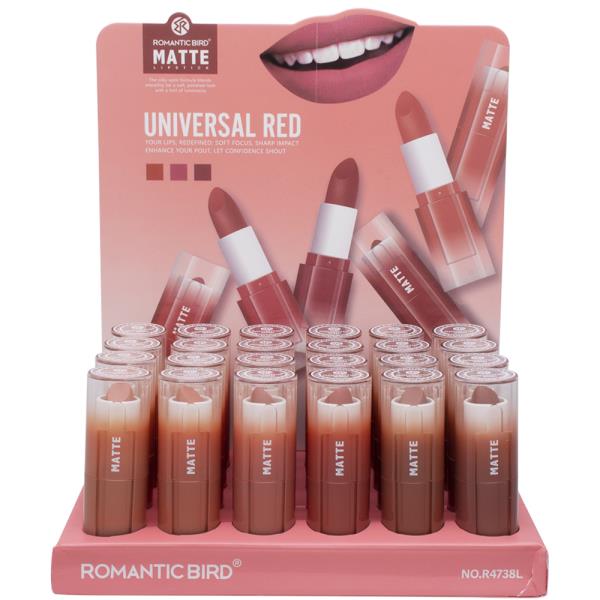 ROMANTIC BIRD MATTE LIPSTICK (24 UNITS)