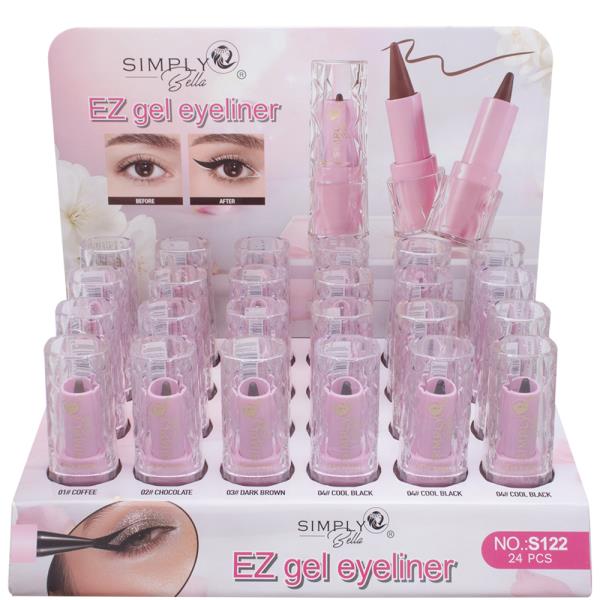 SIMPLY BELLA EZ GEL EYELINER (24 UNITS)