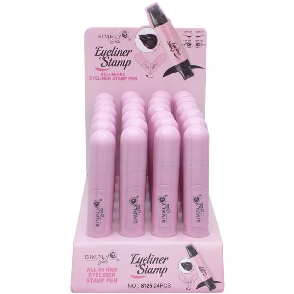 SIMPLY BELLA ALL IN ONE EYELINER STAMP PEN (24 UNITS)