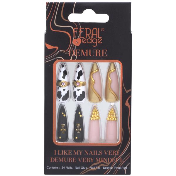 FERAL EDGE DESIGN NAIL DECORATION SET