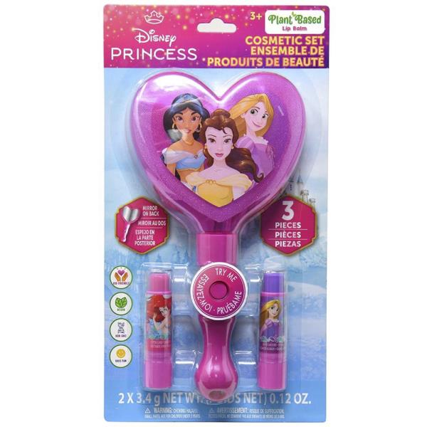 PRINCESS LIP BALM W LIGHT UP MIRROR