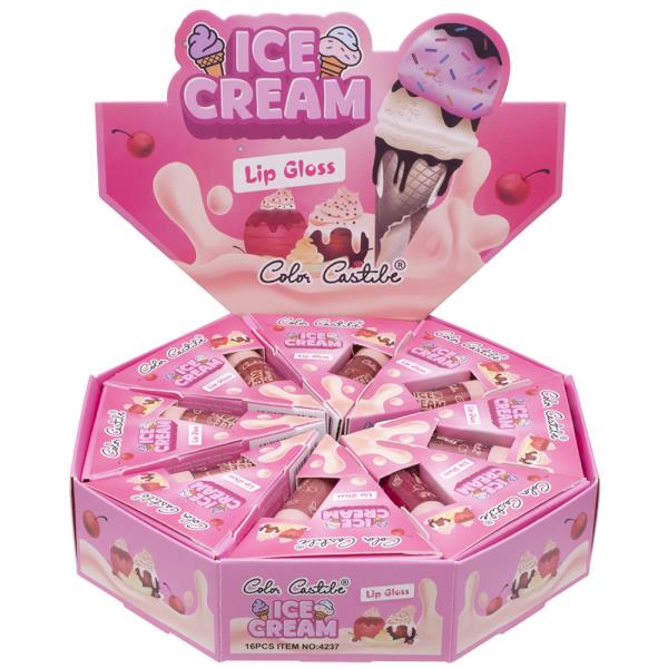 COLOR CASTIBE ICE CREAM LIP GLOSS (16 UNITS)