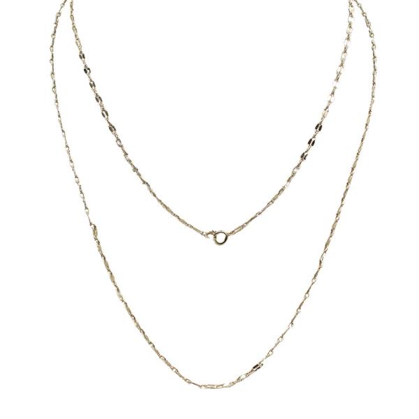 FLAT CUT LAYERED CABLE CHAIN