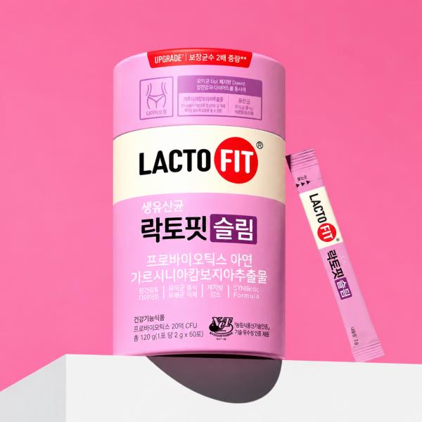 LACTO-FIT PROBIOTICS SUPPLEMENTS SLIM 60 STICKS